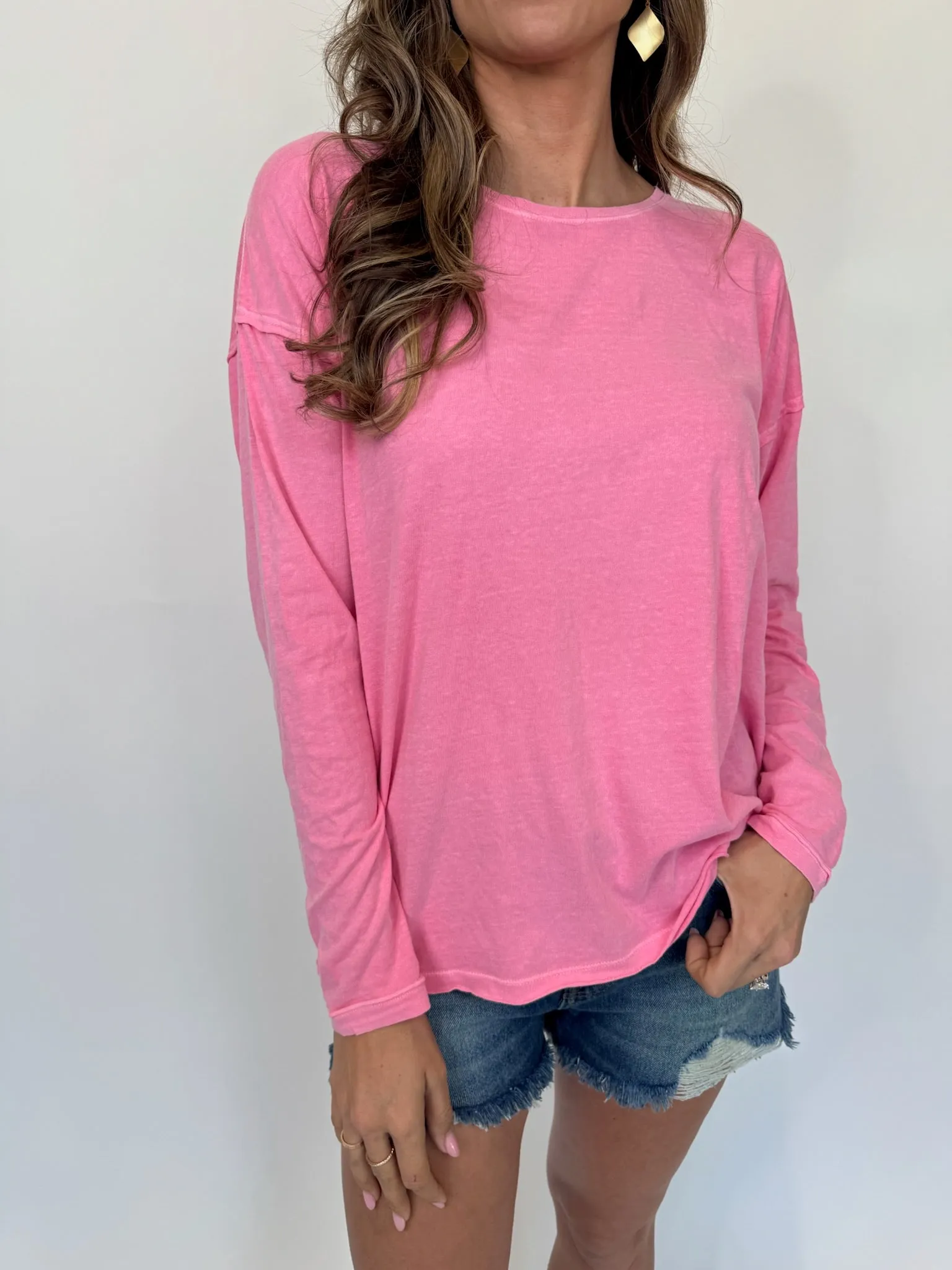 Free People Nina Long Sleeve Tee