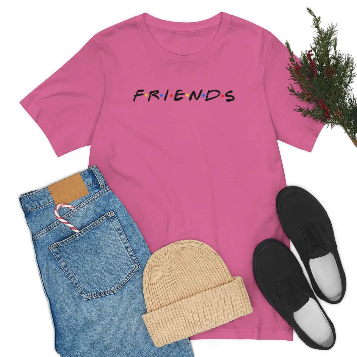 Friends-Unisex Jersey Short Sleeve Tee
