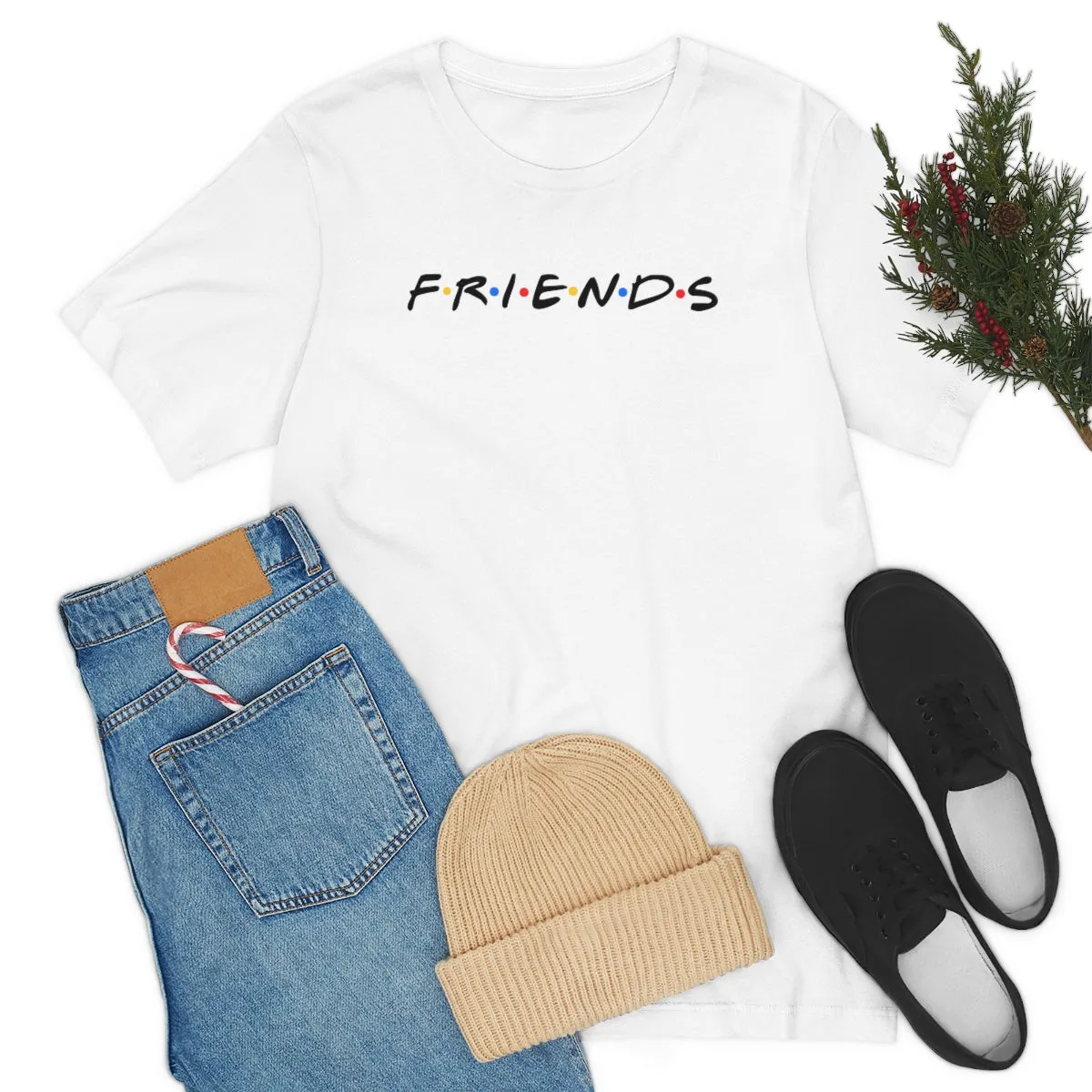 Friends-Unisex Jersey Short Sleeve Tee
