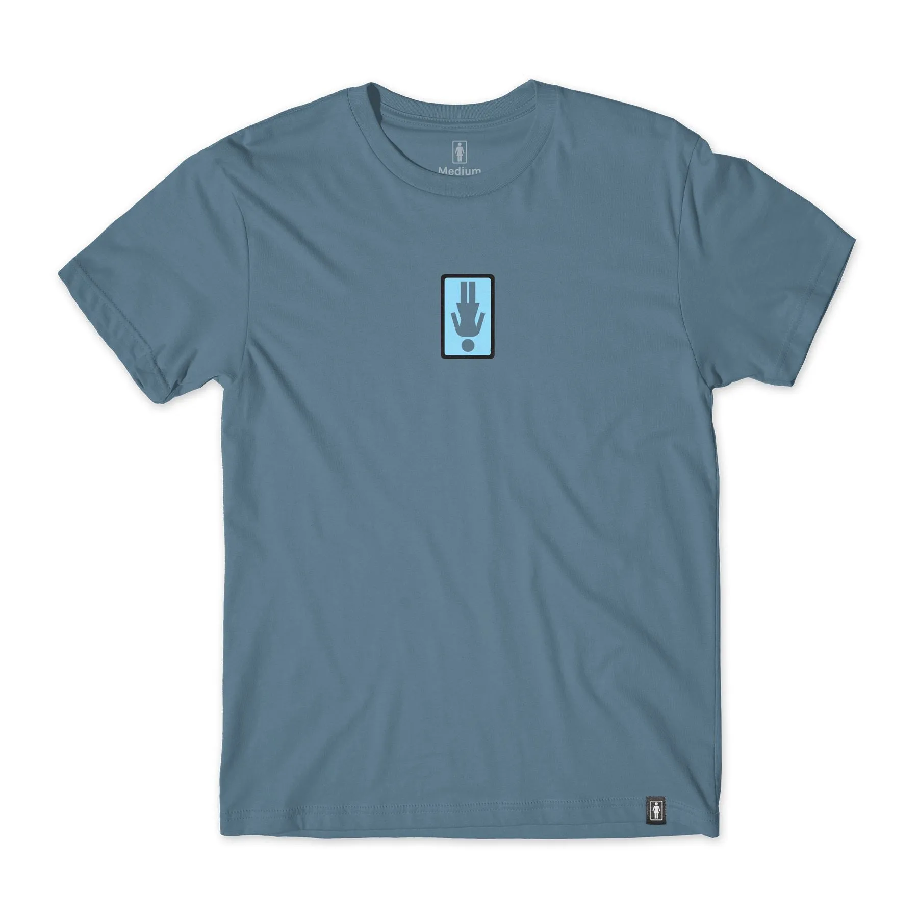 Girl 93 Til Oops Tee Ice Blue