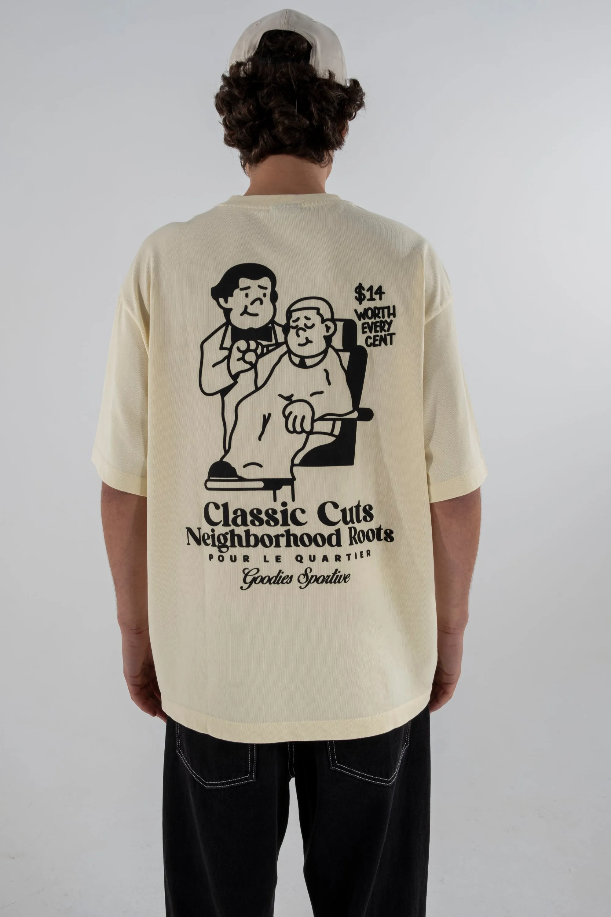 Goodies Sportive - Classic Cuts Tee - Butter