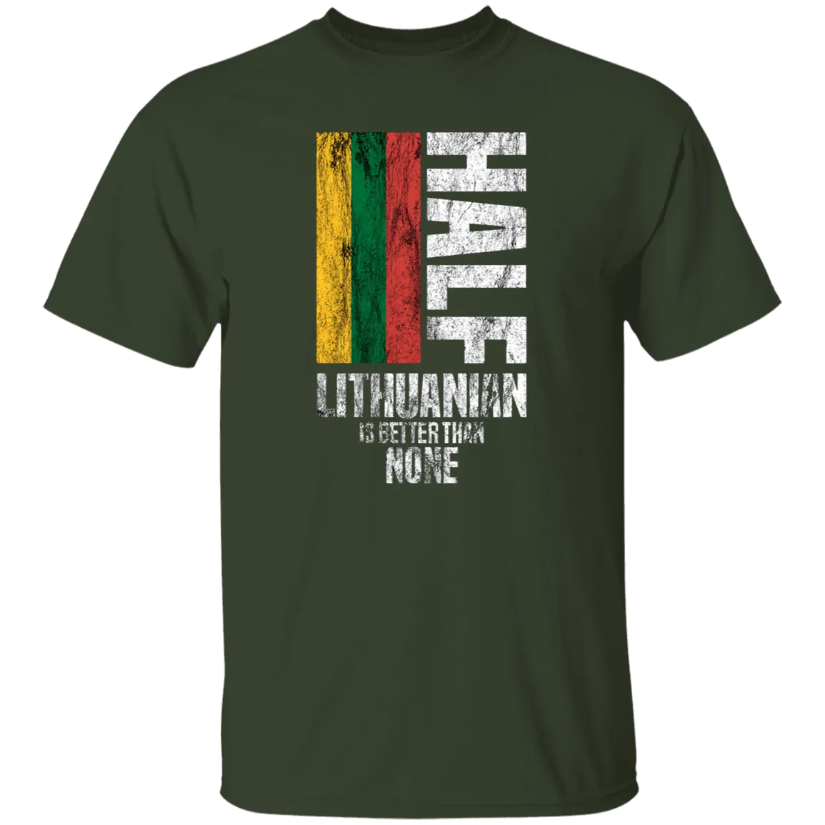 Half Lithuanian - Men's Classic Short Sleeve T-Shirt