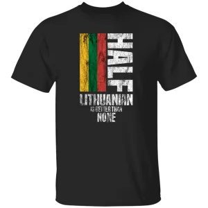 Half Lithuanian - Men's Classic Short Sleeve T-Shirt