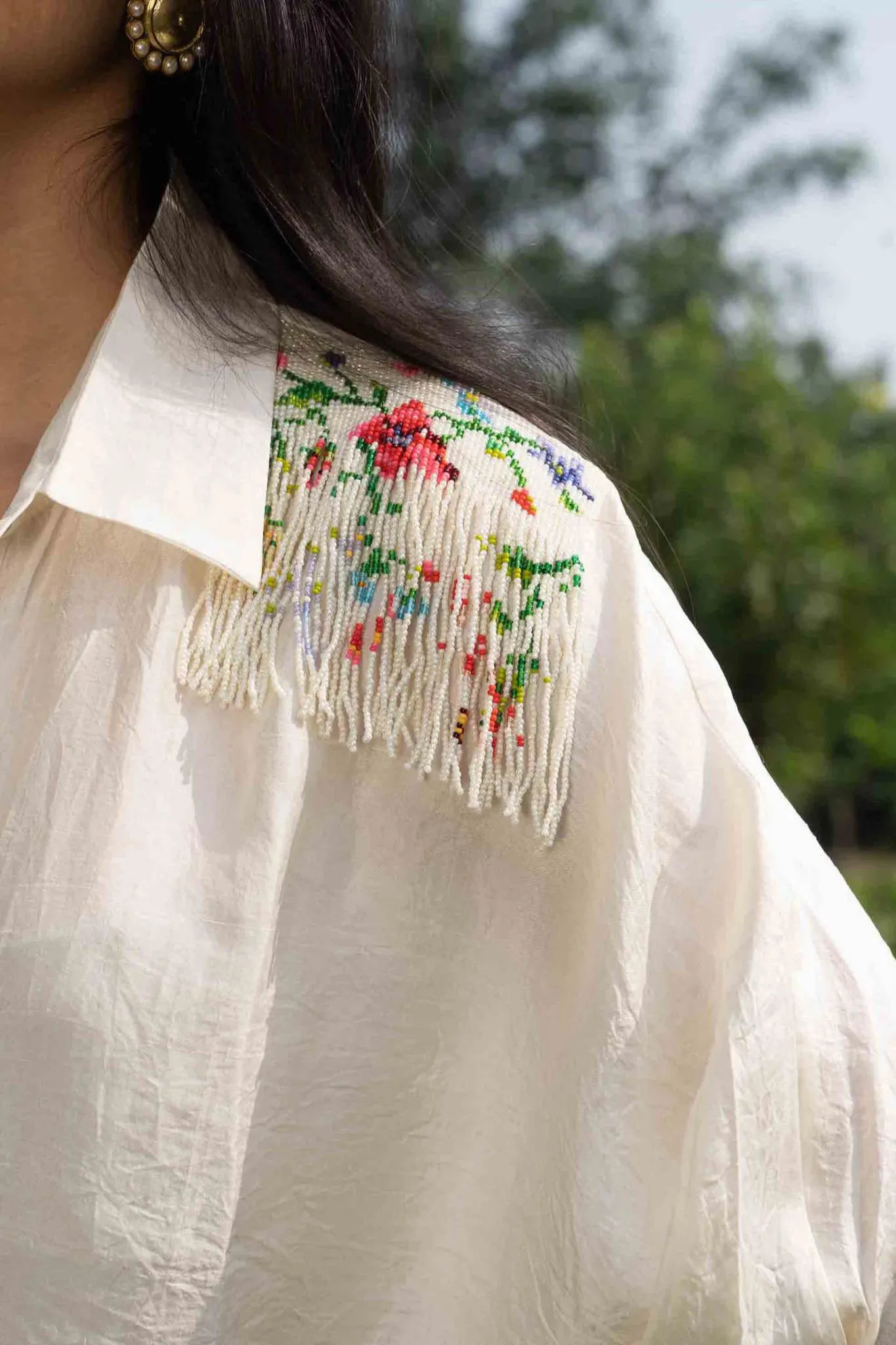 Hanging Garden Silk Shirt