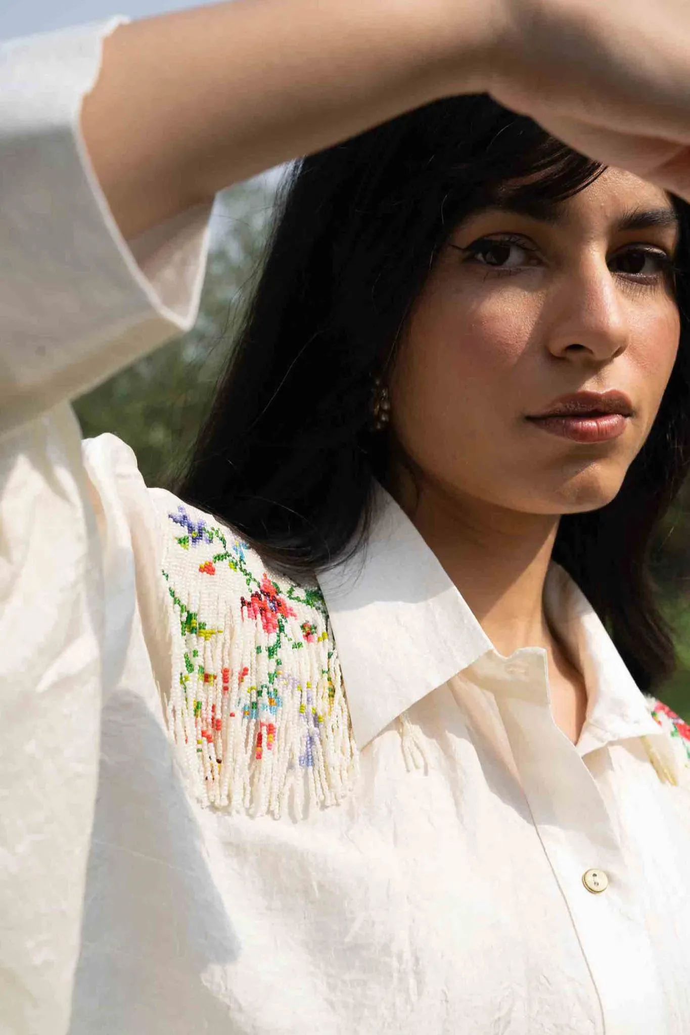 Hanging Garden Silk Shirt