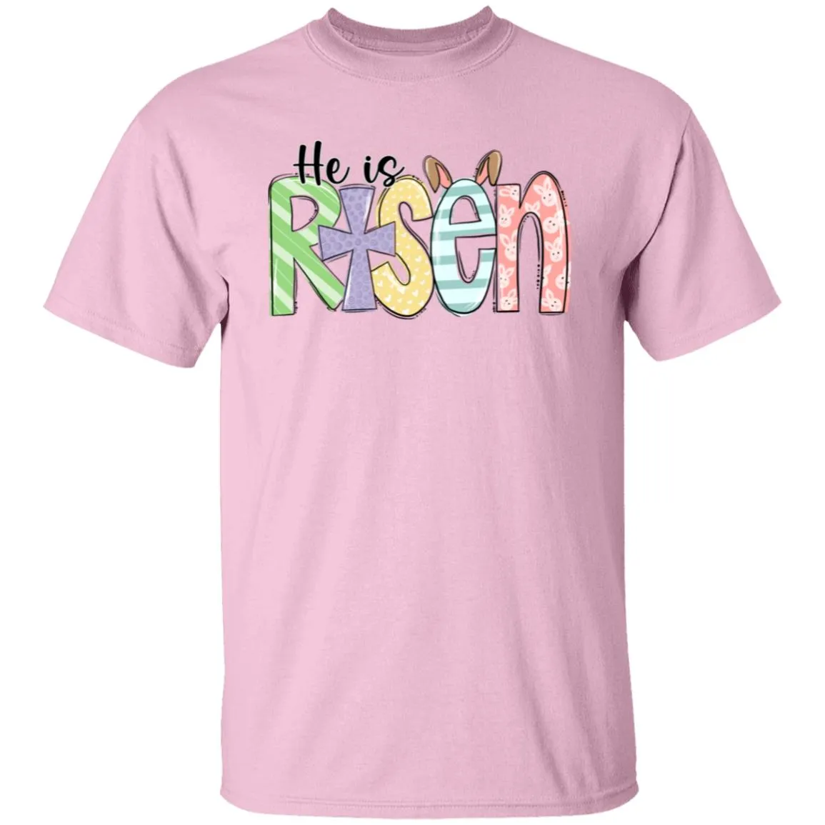 He Is Risen 5.3 oz. T-Shirt
