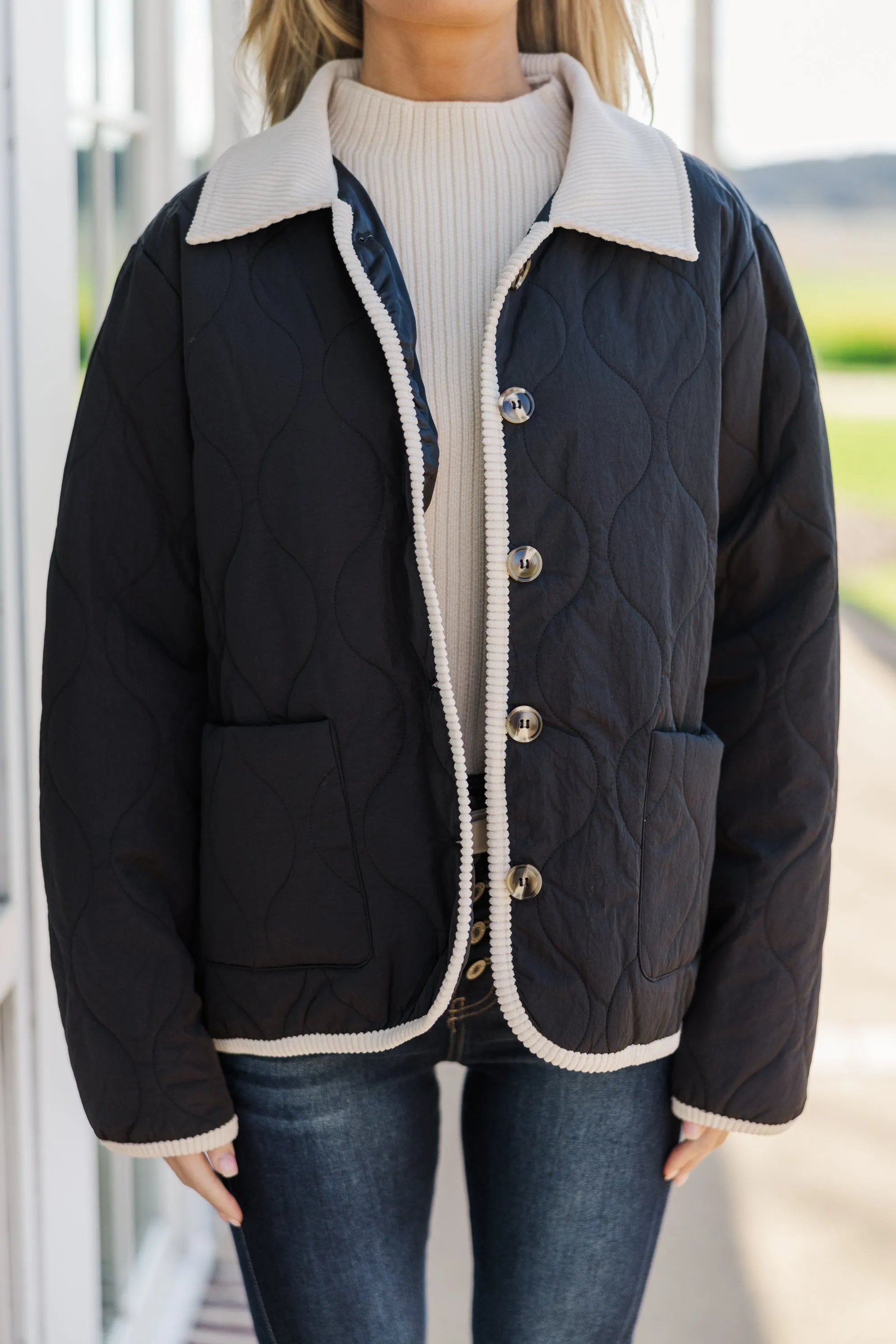Heard It All Black Jacket