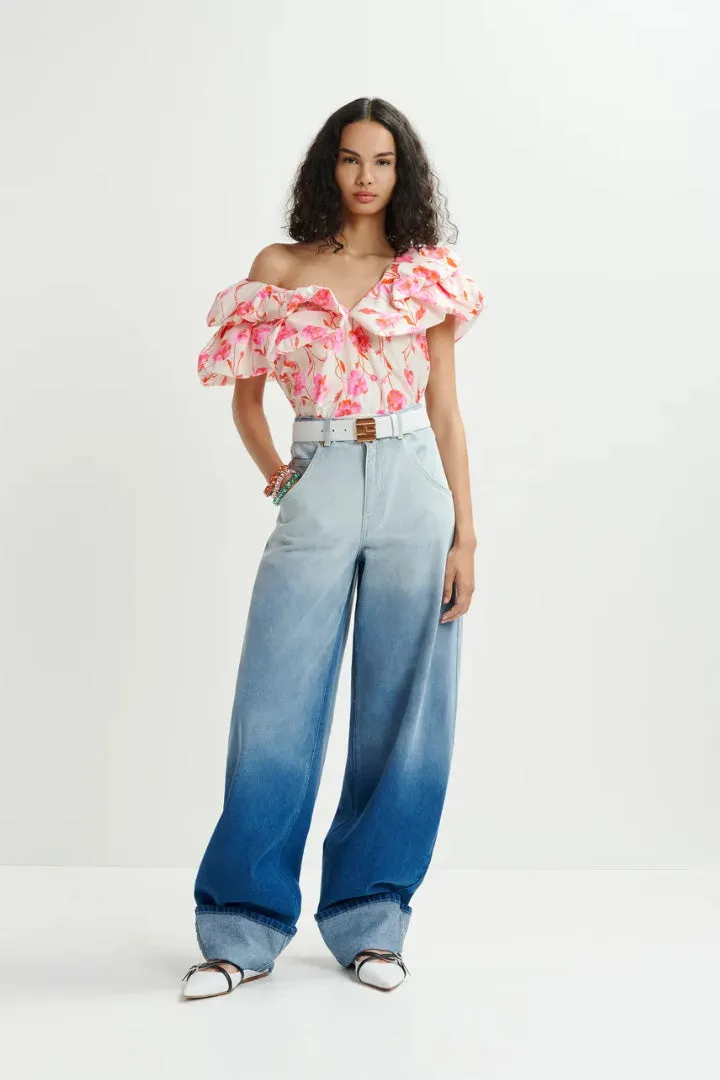 Hillary Voluminous Ruffle Top