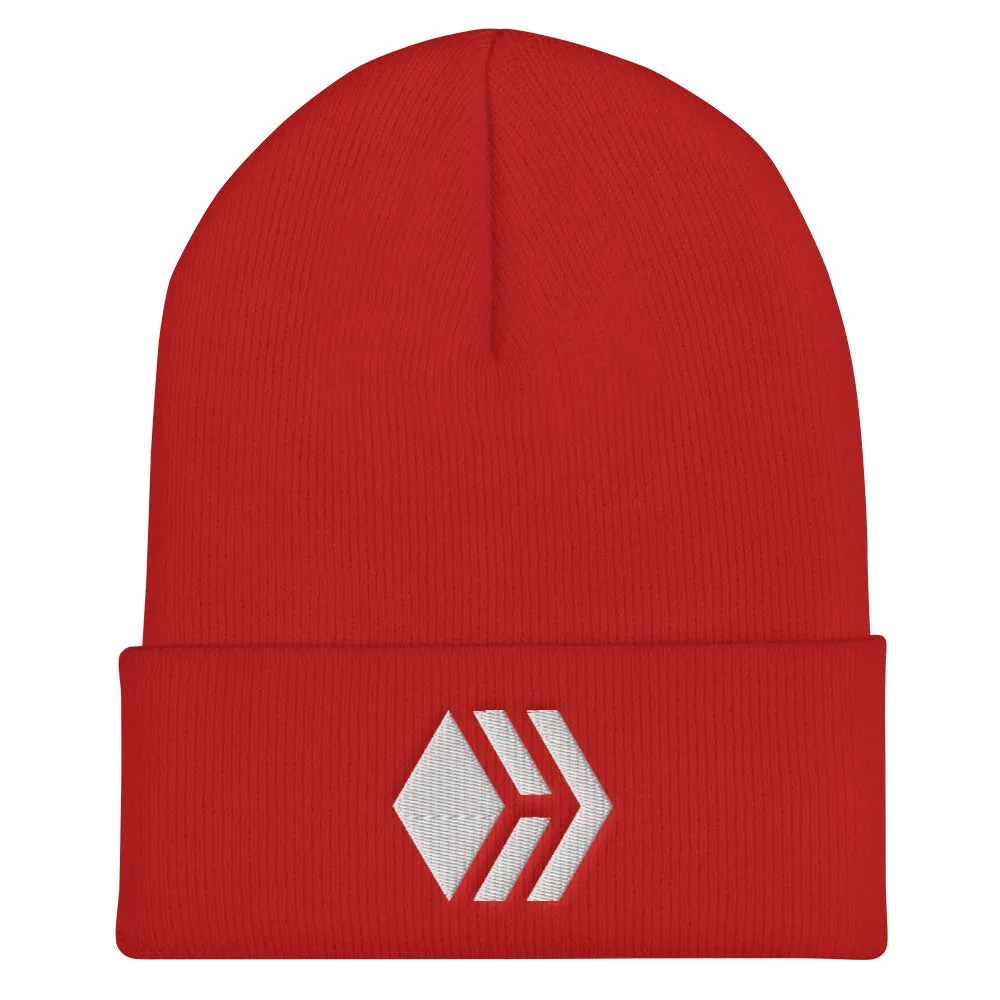 Hive Red Cuffed Beanie