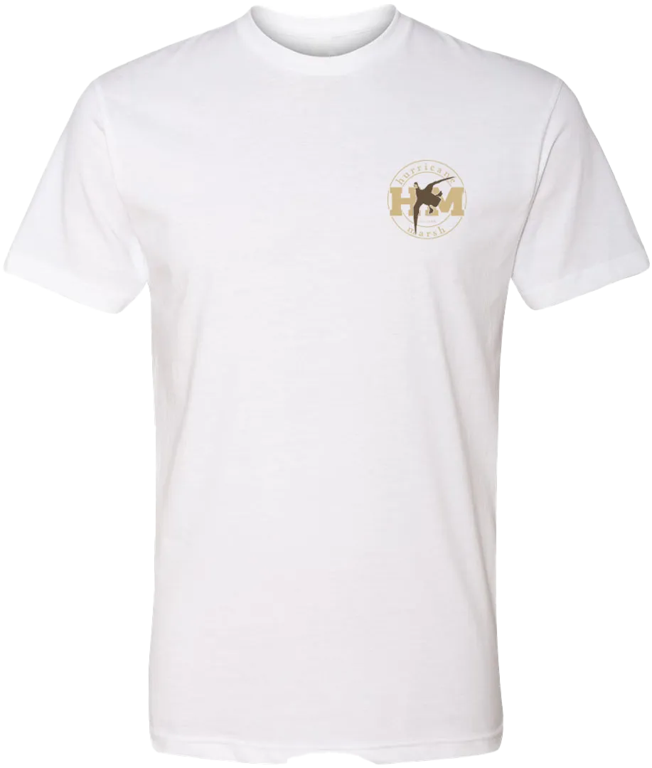 HM Shadow Duck All In T White