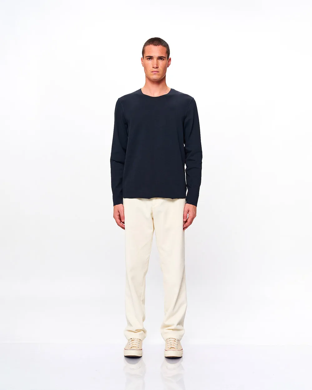 Homecore - Undee G L/S Tee - Navy