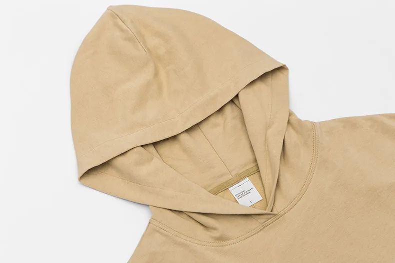 HOODED SHORT SLEEVE HOODIE