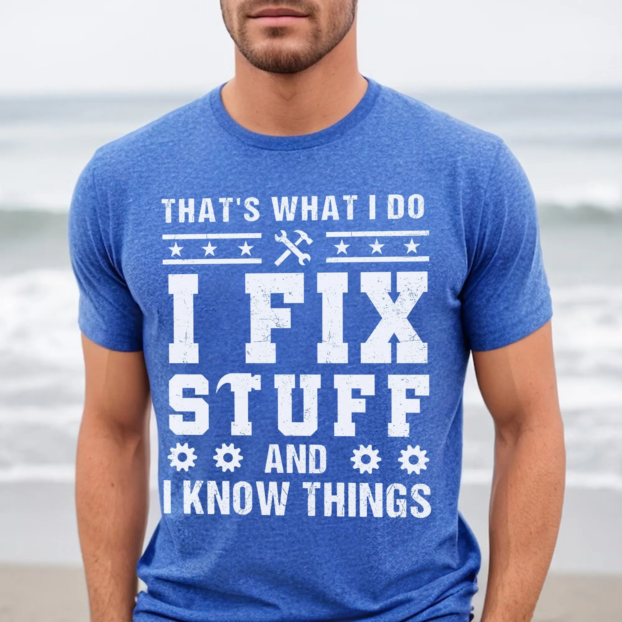 Husband, Brothers, Dad, Boyfriend, Father's Day, T-Shirts For Men, Funny T-Shirts, Black, S