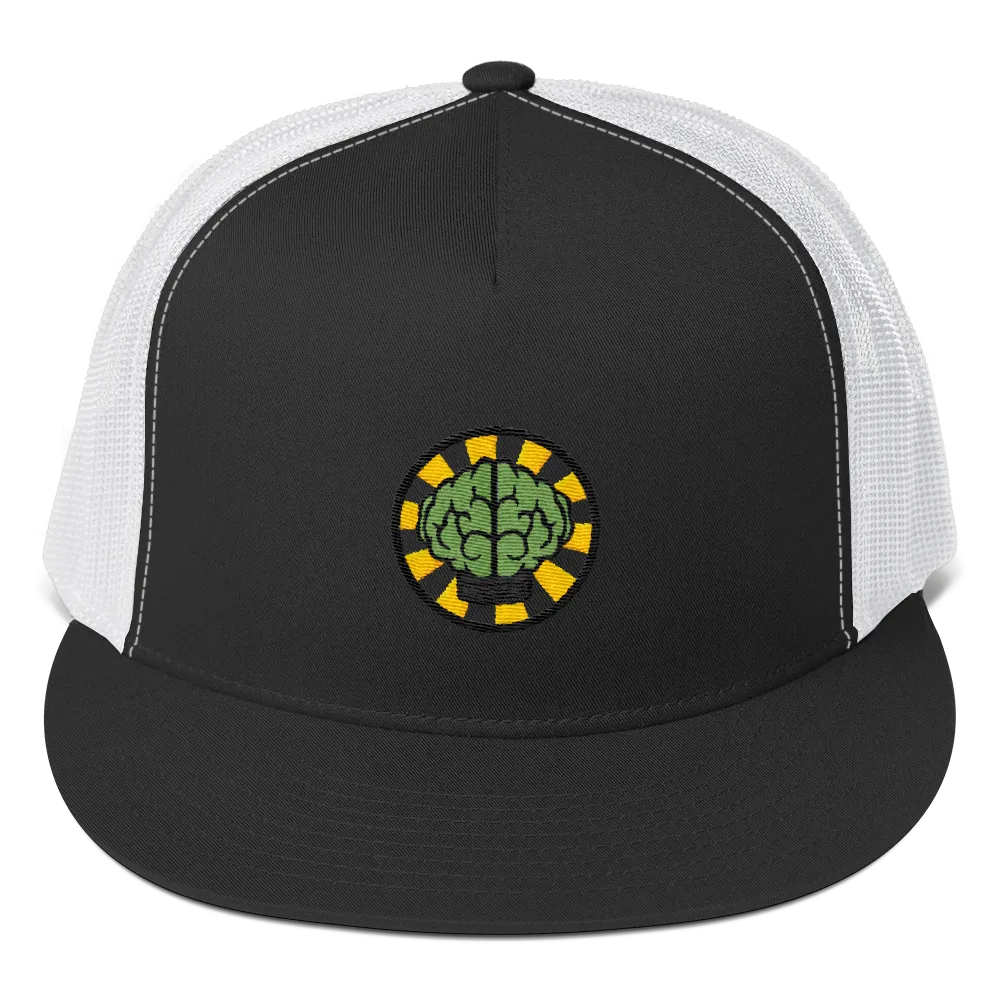 HypeMonsterz NERD Trucker Cap Inspired - Brain logo No one ever really dies