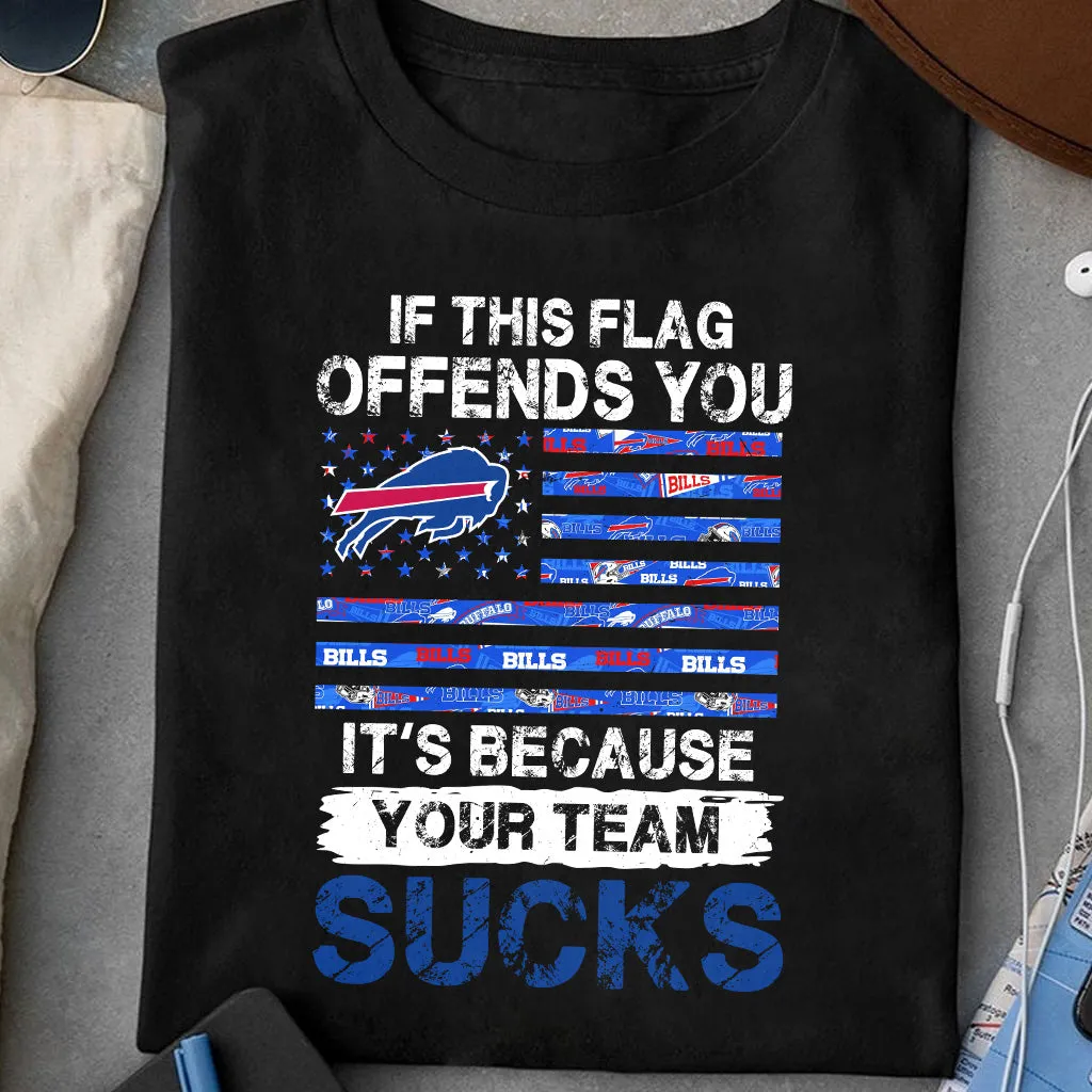 If This Flag Offends You Shirt - BFLB