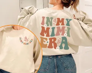 In My Gigi Era Sweatshirt, Gigi Sweatshirt, Funny Gigi Crewneck, Grandma Shirt, Gift for Grandma, New Grandma Tee, Grandma Gift, Mother's Day Gift
