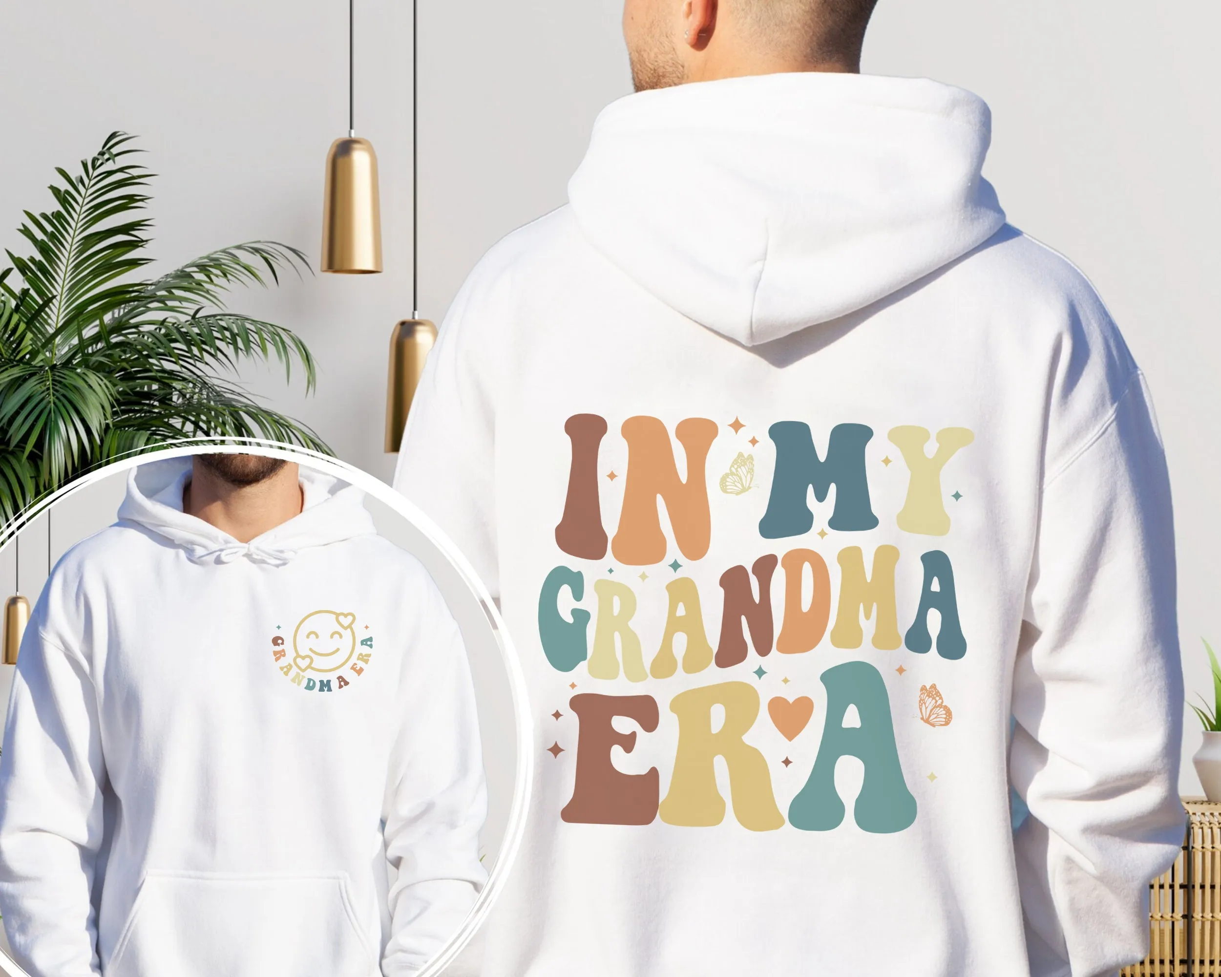 In My Grandma Era Hoodie, Christmas Gift For Grandma, Family Crewneck, Shirt For Grandma, Gift For New Grandma, Mother's Day Gift, Cute Gift
