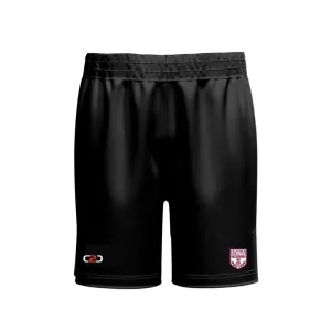 Iona SlimFit HP Split Sport Shorts Pro Black