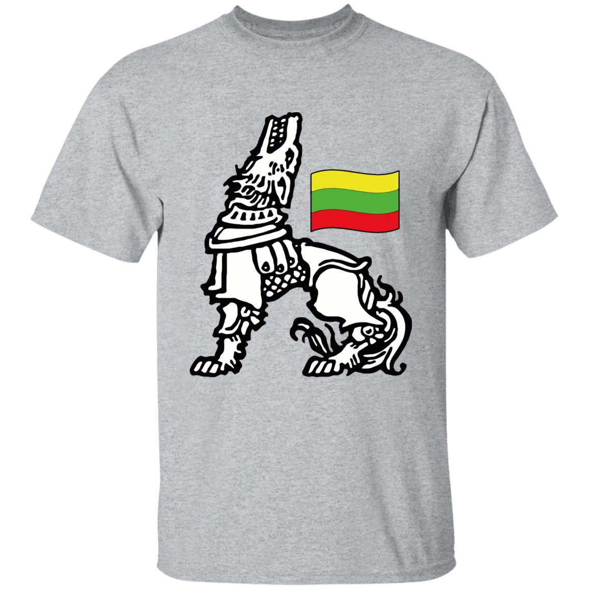 Iron Wolf Lietuva - Boys/Girls Youth Classic Short Sleeve T-Shirt