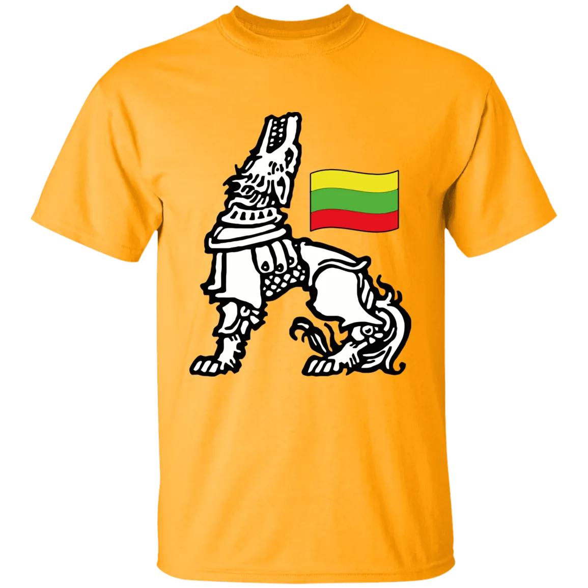 Iron Wolf Lietuva - Boys/Girls Youth Classic Short Sleeve T-Shirt