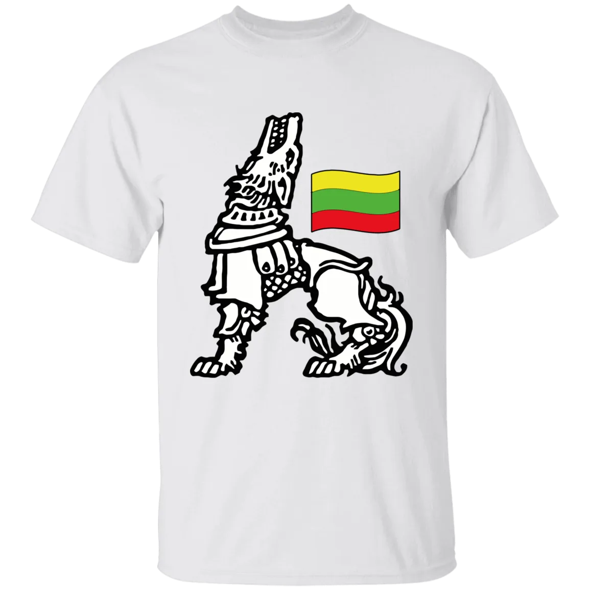 Iron Wolf Lietuva - Boys/Girls Youth Classic Short Sleeve T-Shirt