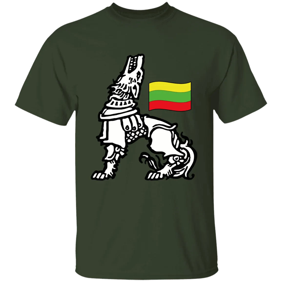 Iron Wolf Lietuva - Boys/Girls Youth Classic Short Sleeve T-Shirt