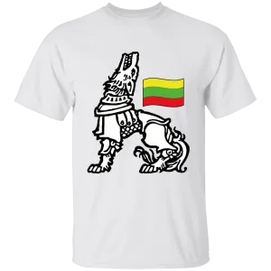Iron Wolf Lietuva - Boys/Girls Youth Classic Short Sleeve T-Shirt