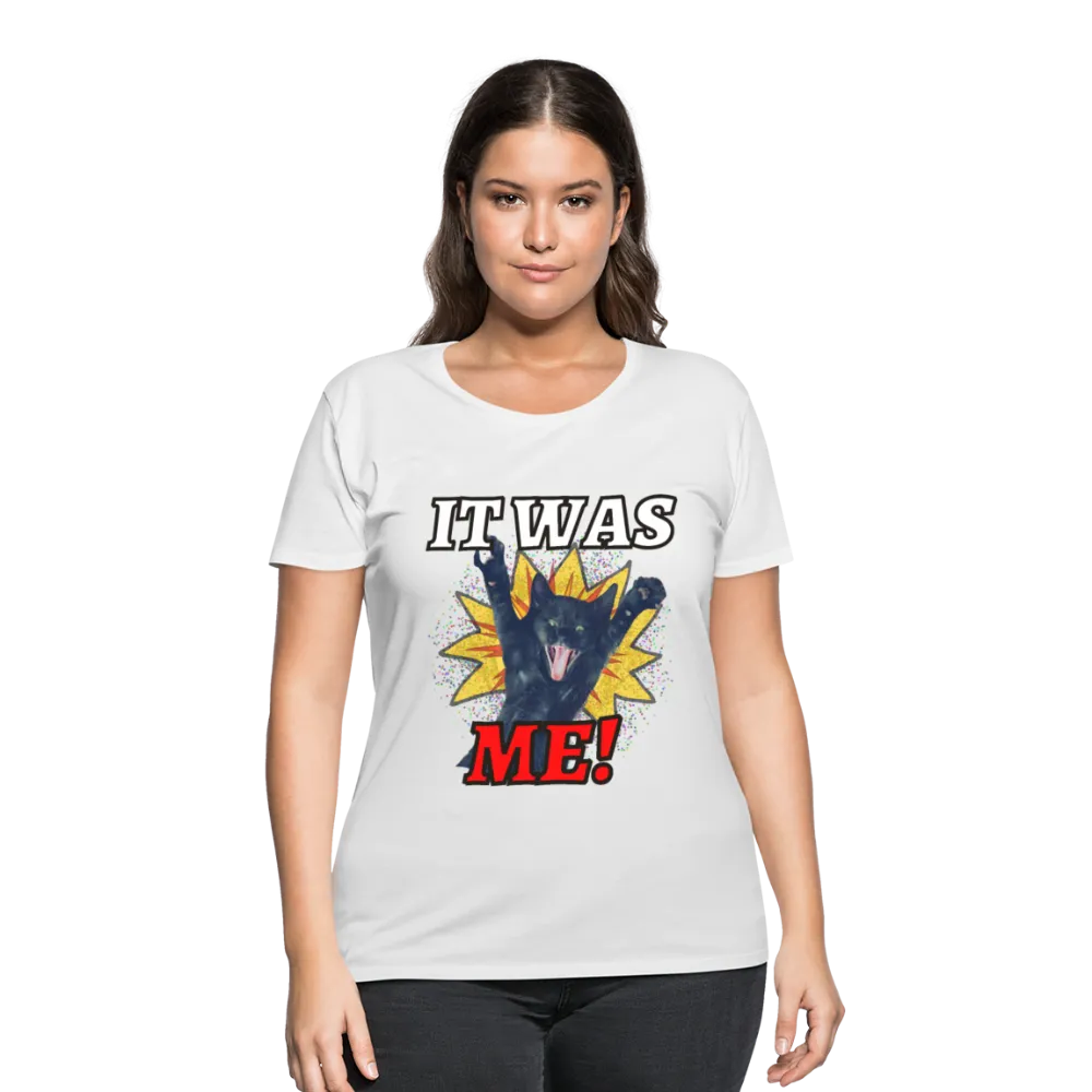 IT WAS ME! Women's Curvy T-Shirt
