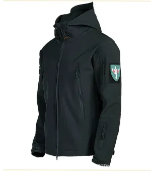 Jackets for freezing winter days made of weather-resistant material with hood