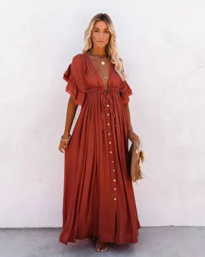 Jane - Long beach dress