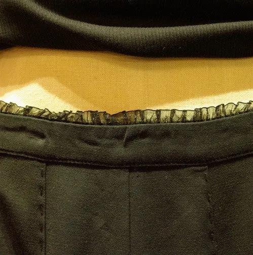 Jarbo Long Raw Edge Skirt
