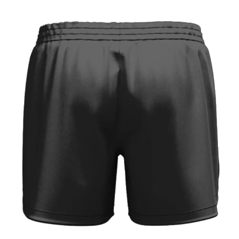 JBNC Jervis Bay Netball Curved SlimFit HP Shorts Pro Black Girls/Ladies
