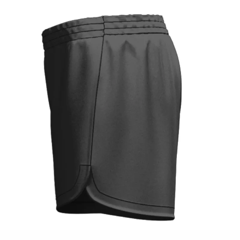 JBNC Jervis Bay Netball Curved SlimFit HP Shorts Pro Black Girls/Ladies