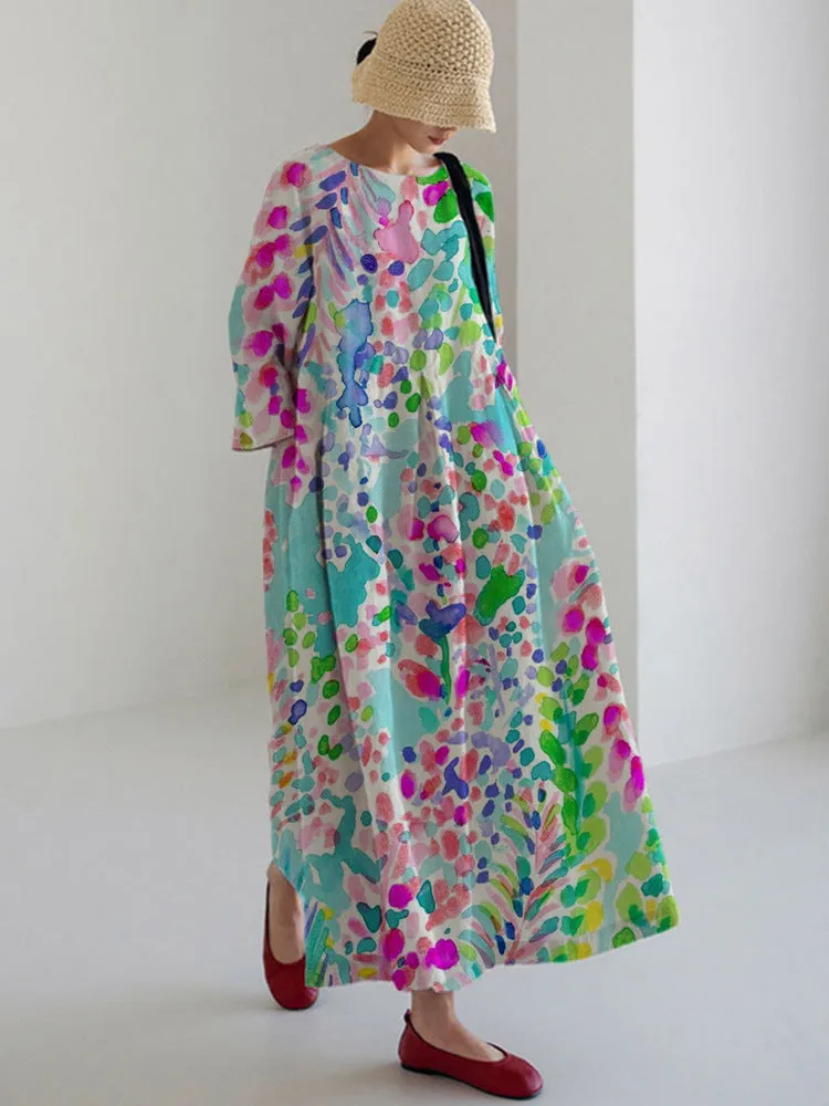 Jessica - Summer dress with print