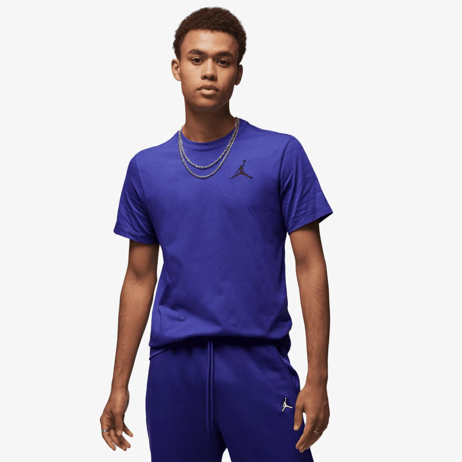 Jordan Jumpman Embroidered T-Shirt - Light Concord