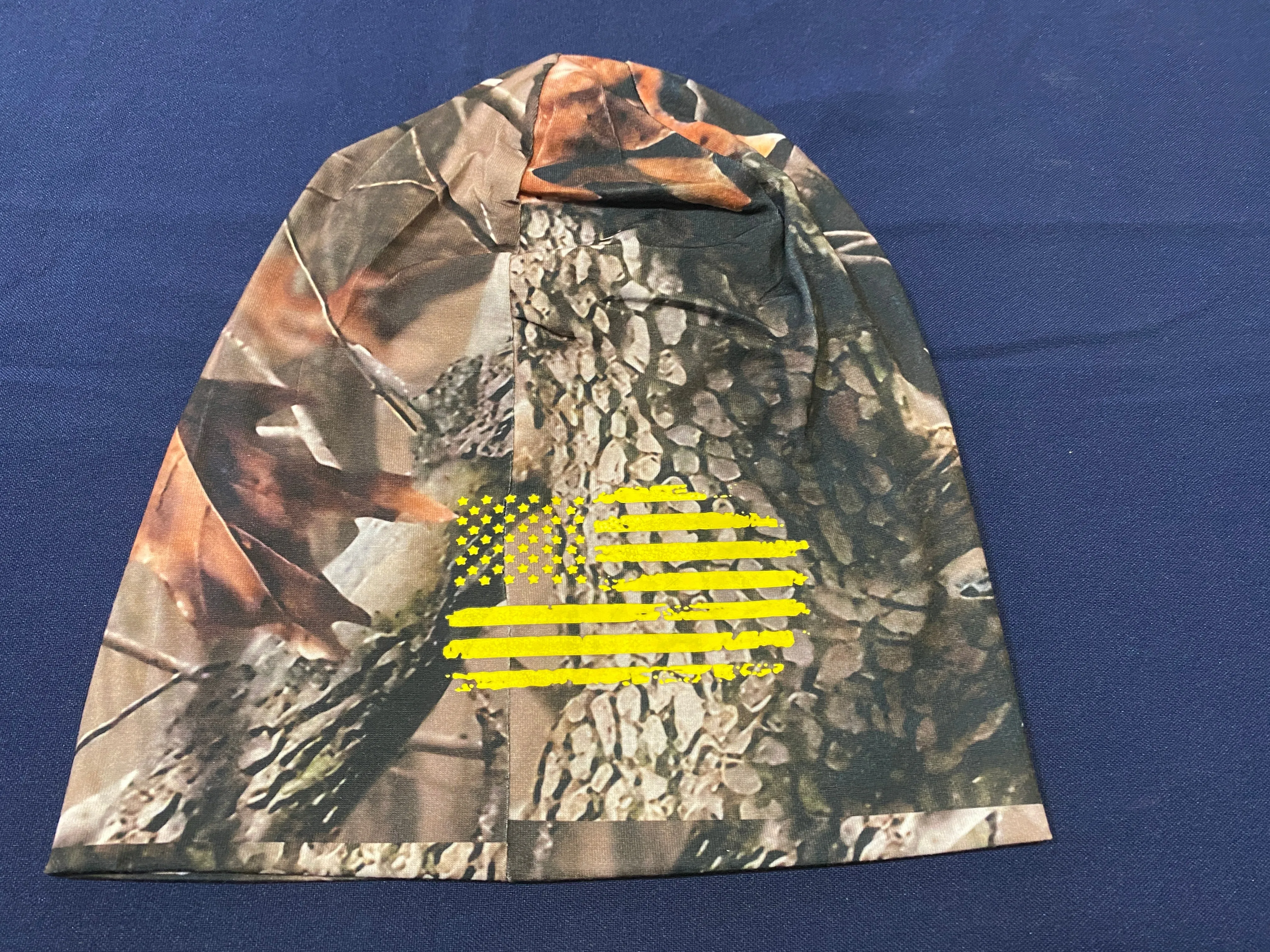 Kabra HyperTree Camo Winter Beanie   -   Hyper Yellow