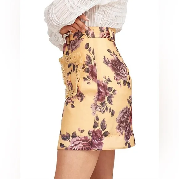 Keepsake the Label ATOMIC SKIRTBUTTERSCOTCH GARDEN NWT Size XS