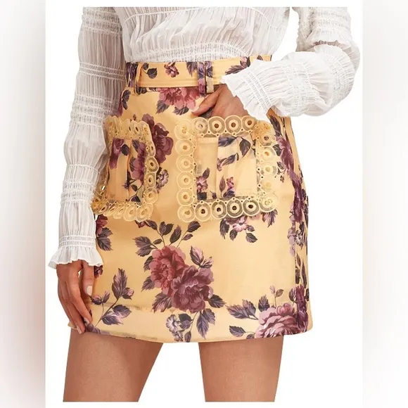 Keepsake the Label ATOMIC SKIRTBUTTERSCOTCH GARDEN NWT Size XS