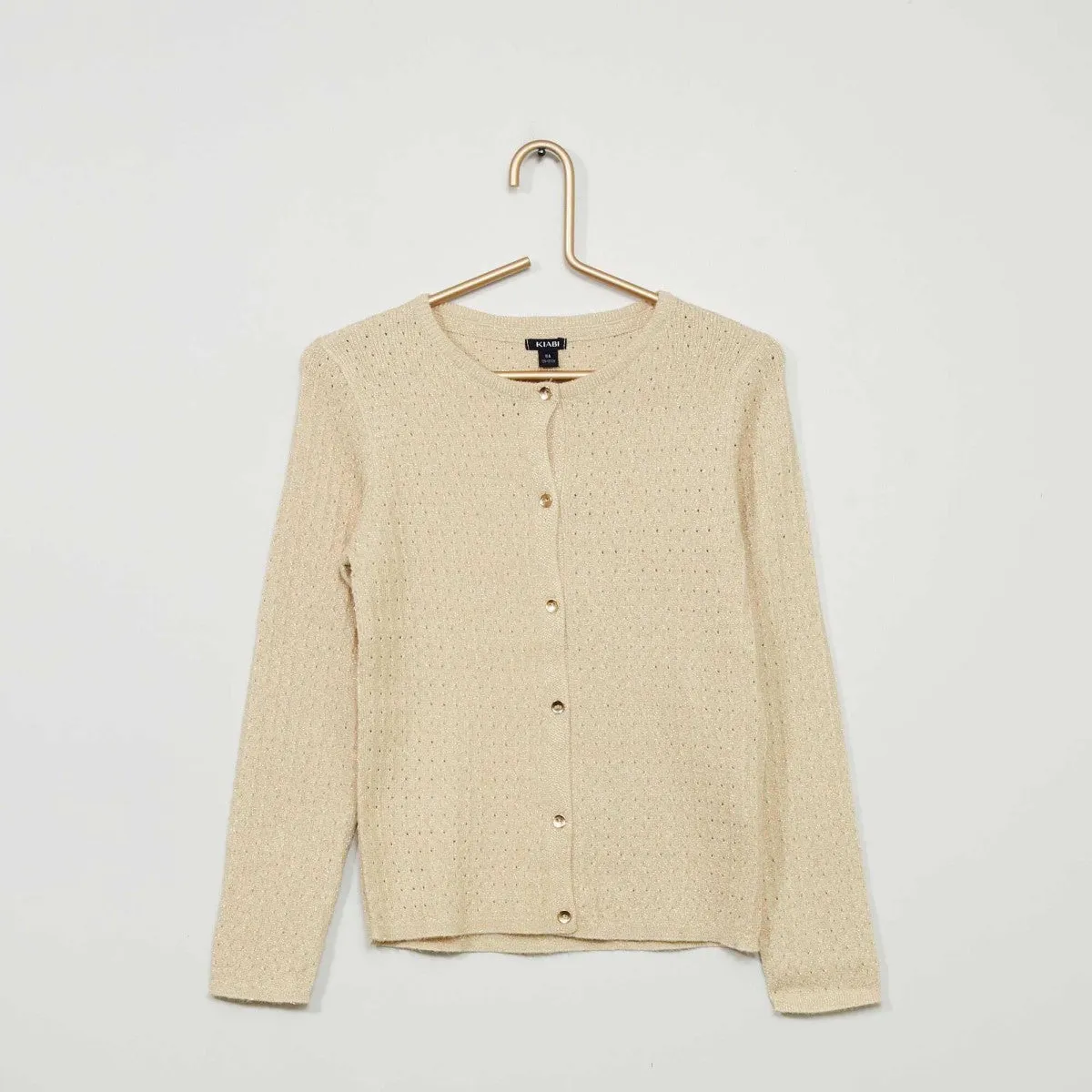 KIB Shimmering Knitted Cardigan 11408