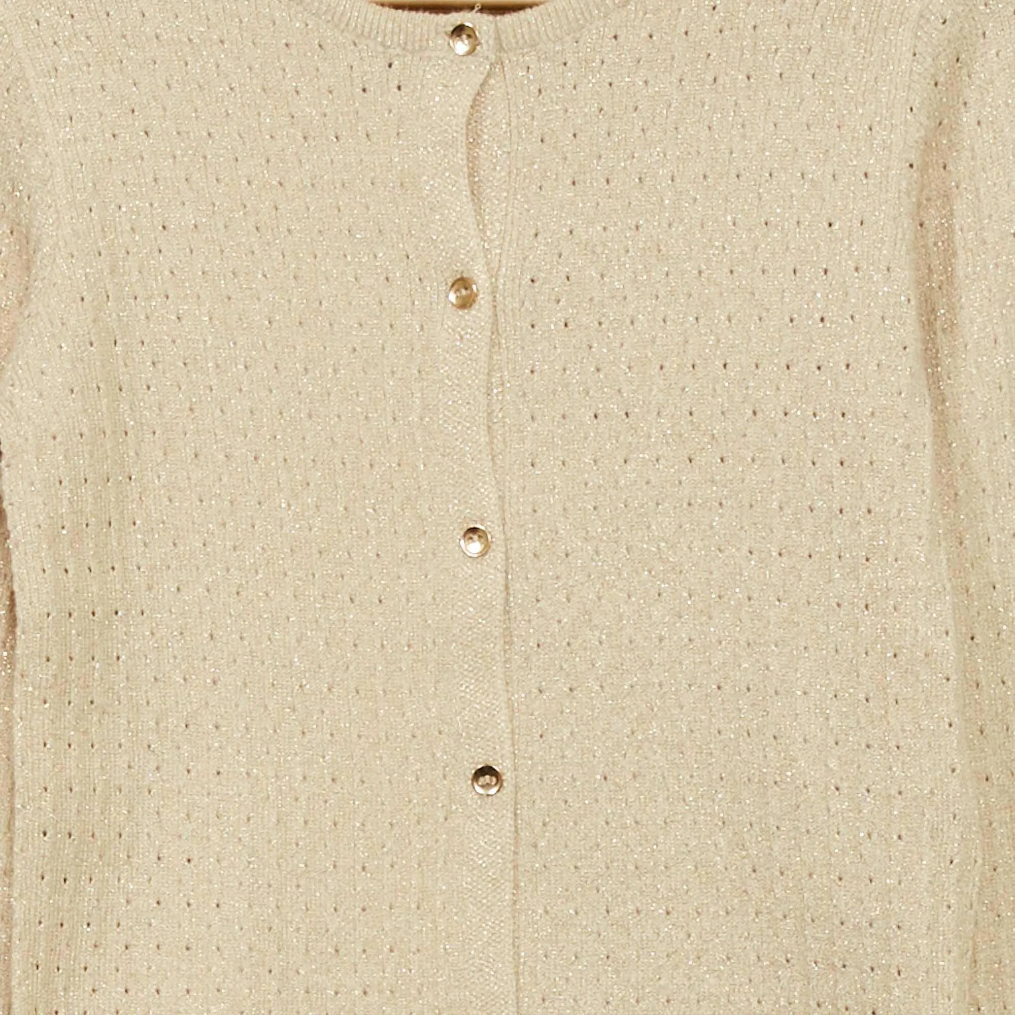 KIB Shimmering Knitted Cardigan 11408