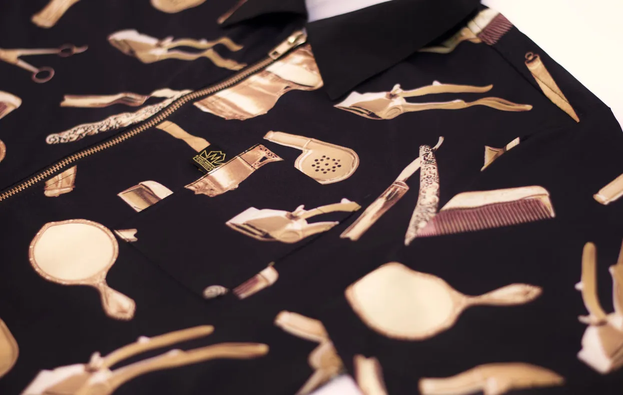 King Midas Barber Jacket (Golden Era/ Black & Gold)