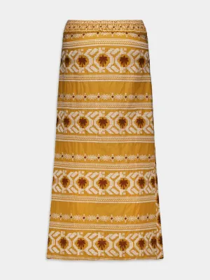 Knotting Secrets Midi Skirt