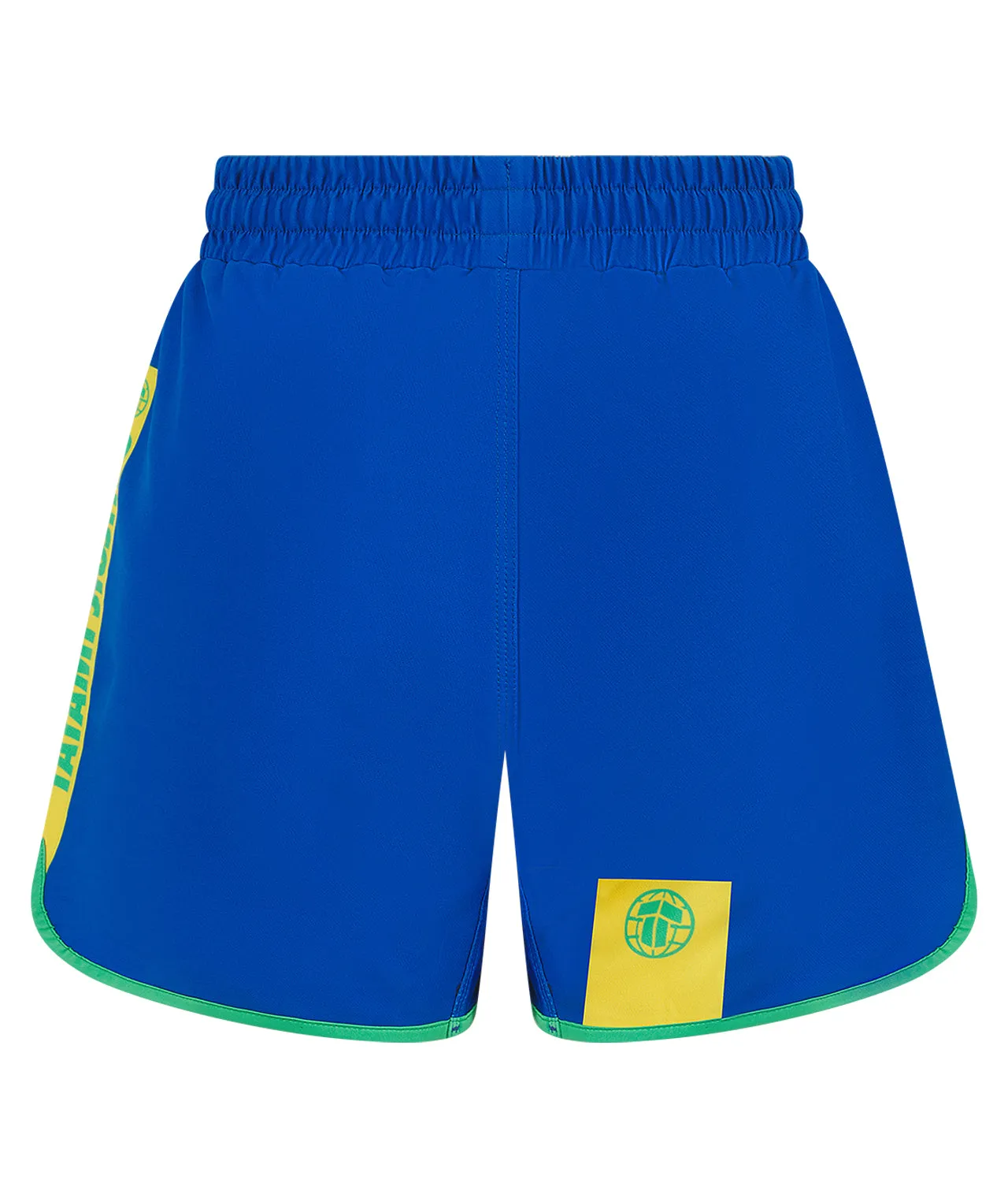 Ladies Abstract High Cut Shorts - Brazil