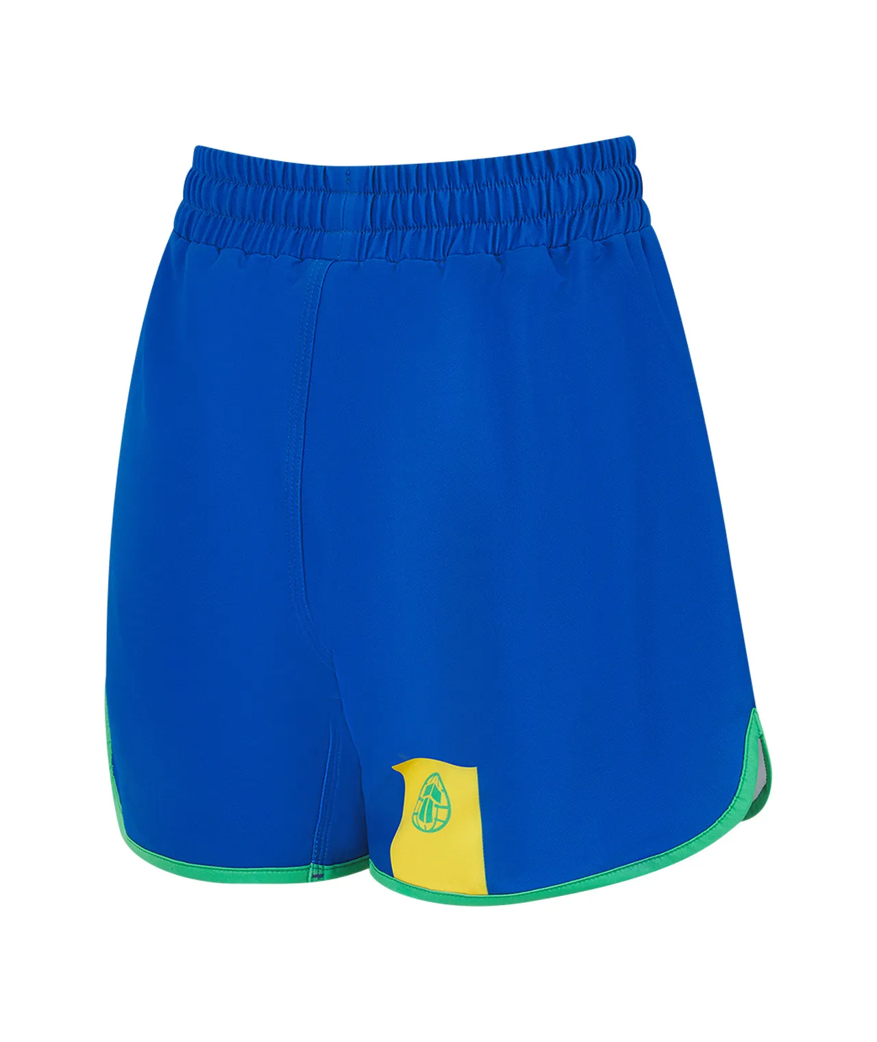 Ladies Abstract High Cut Shorts - Brazil