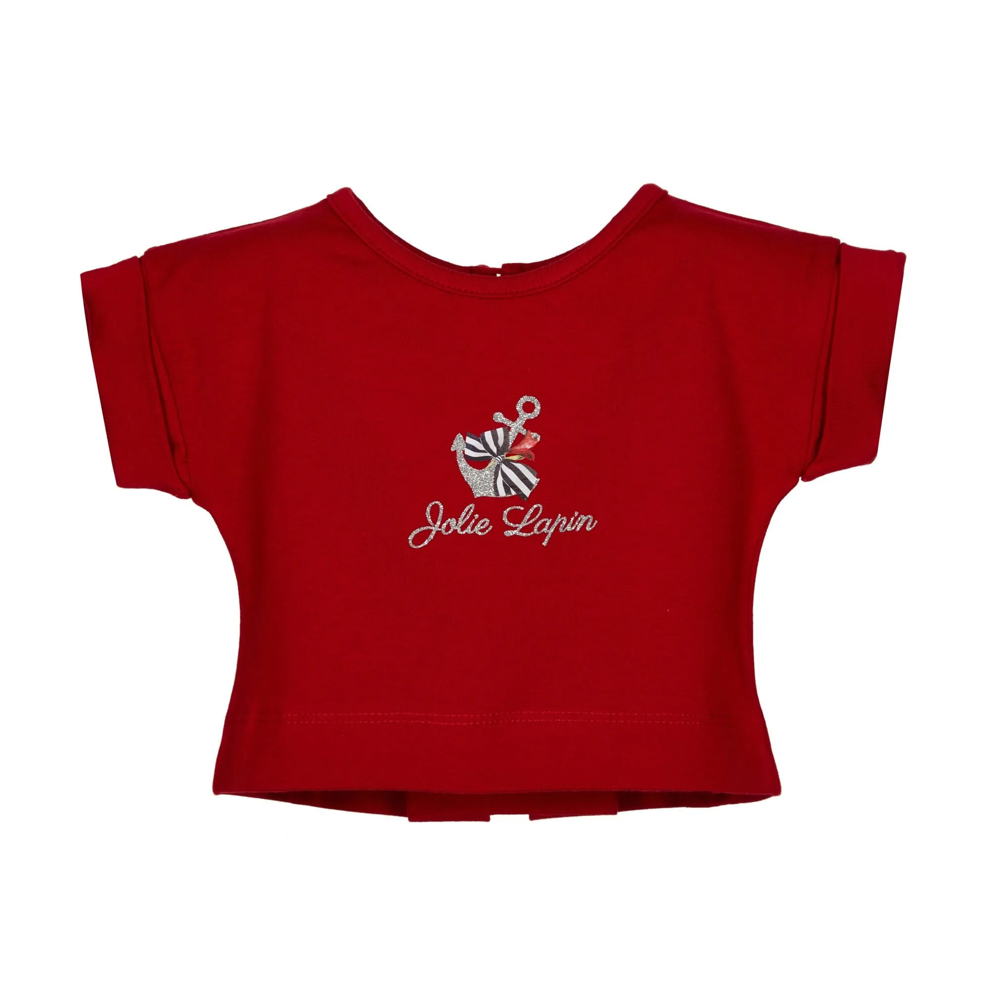 LAPIN HOUSE RED ANCHOR TOP & SHORTS
