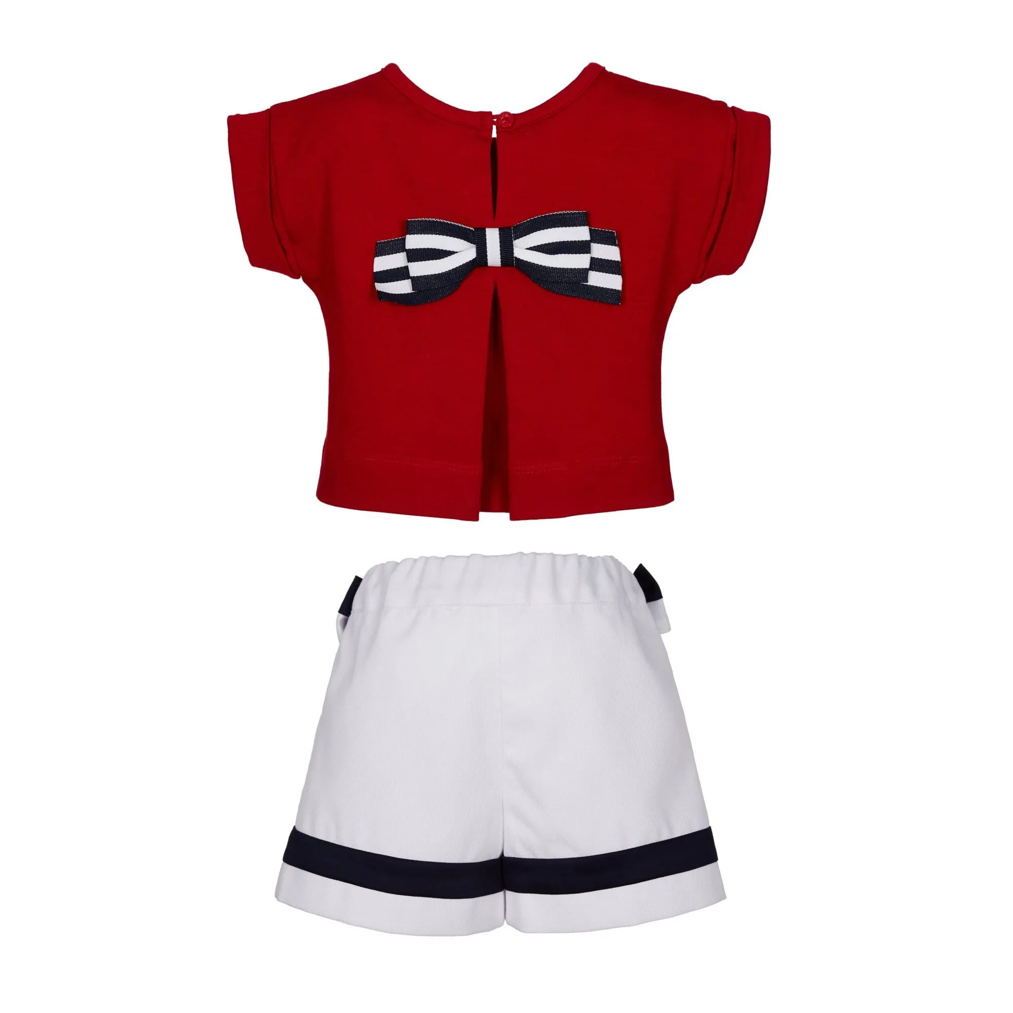 LAPIN HOUSE RED ANCHOR TOP & SHORTS