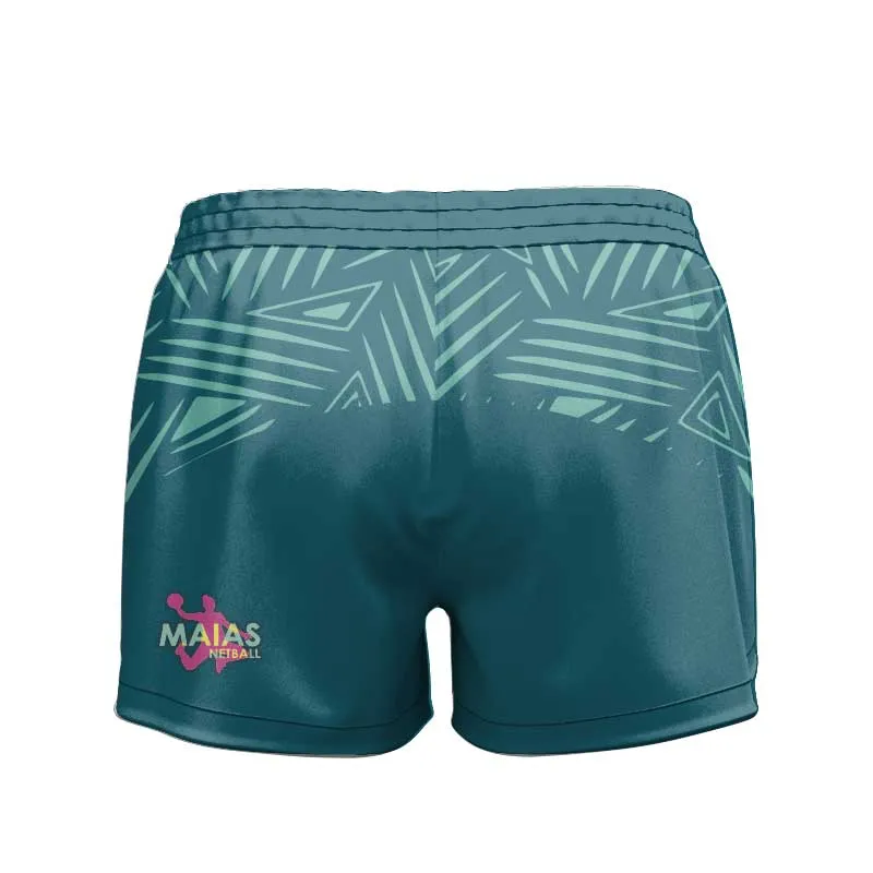 Laura Malcolm Signature Range SlimFit HP Ladies Girls High Thigh Curve Shorts