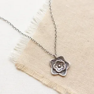 Layered Cactus Flower Necklace