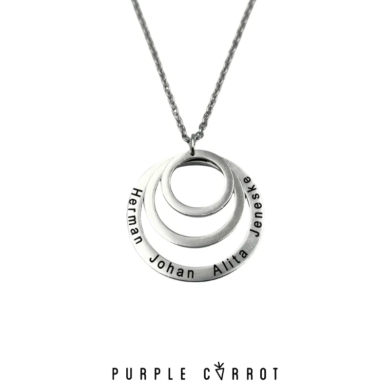Layered Circle Necklace
