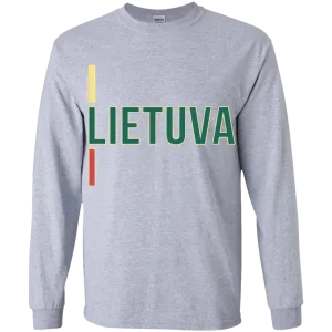 Lietuva III - Boys Youth Classic Long Sleeve T-Shirt